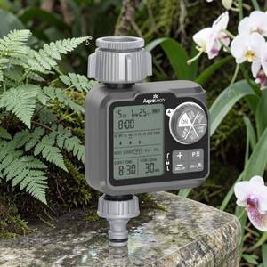 Programmateur d'arrosage de jardin en plastique avec cadran de réglage manuel et verrouillage du commutateur pour jardin extérieur - Product Image 4