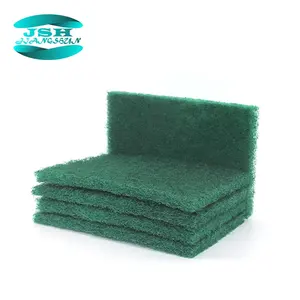 Esfregue a esponja de limpeza da cozinha nylon abrasivo pesados esfregão verde 4 "x 6"