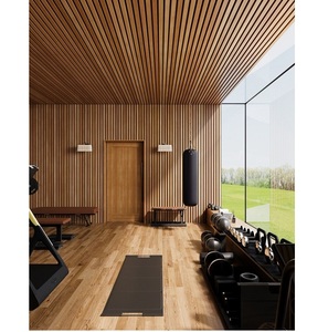 Panneaux muraux cannelés élégants en MDF de 12 mm pour l'architecture intérieure moderne et les espaces décoratifs - Product Image 1