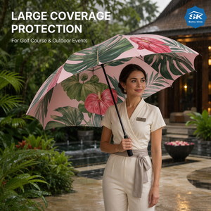Heavy Duty Golf <b>Umbrella</b> <b>Large</b> 50+ UV Protection Water Repellent <b>Umbrella</b> for Men Women Outdoor Rainy Day Activities - Product Image 5