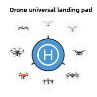 Plateforme d'atterrissage pour drone en tissu Oxford 210D compatible Skydio/Hubsan/Parrot/Autel/Holy Stone, pliable et ultra-grande, portable