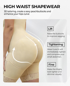 Vente en gros Nouveau style Personnalisé Fajas Colombianas Respirant à haute compression Grande taille Entrejambe ouvert Effet gainant Body <span class=keywords><strong>de</strong></span> sport - Product Image 3