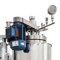 Réacteur mélangeur industriel à agitateur et à double enveloppe pour adhésif thermofusible EVA à haute viscosité WHGCM ASME-U 10L, conçu sur mesure