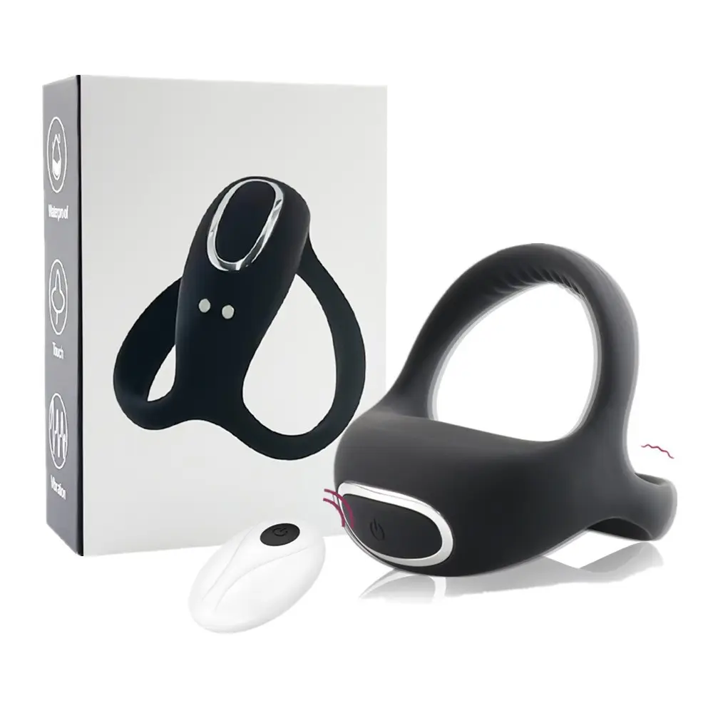 Remote Draadloze Penis Cock Ring Voor Mannelijke Penis Delay Trainer Ring Gay Seksspeeltjes Voor Mannen Koppels Masturbators Volwassen Speelgoed Vibrator %