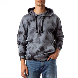 Sudadera con capucha para hombre, estilo retro, estampada, lavado vintage, mezcla de algodón y forro polar, corte cómodo, para un estilo nostálgico y casual. - Product Image 5