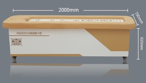 Lit de thérapie par <span class=keywords><strong>moxibustion</strong></span> électrique Moxa sans fumée POD Sauna Table SPA Appareil de massage complet du corps SANYUAN <span class=keywords><strong>Machine</strong></span> de purification - Product Image 3