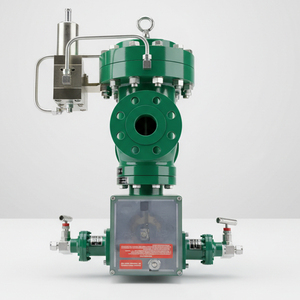 Régulateur de pression à courant courbé VERGAS CRE 300RF avec commande et vanne d'arrêt, remplacement direct du régulateur EZR 300RF - Product Image 3