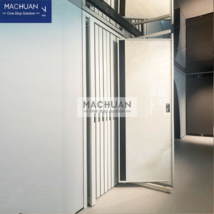 马川现代独立式推拉360旋转门瓷砖展示厅 - Product Image 3