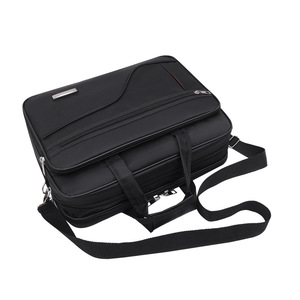 Luxury Oxford Zipper Waterproof Durable Briefcase Crossbody Work Nylon 17 Shoulder <b>Computer</b> Organizer Laptop <b>Bag</b> - Product Image 6