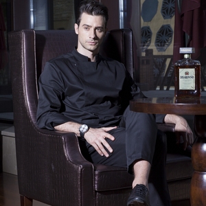 CHECKEDOUT vendita calda ristorante Chef abbigliamento e Chef uniforme donne <span class=keywords><strong>per</strong></span> Hotel e ristoranti cucina abbigliamento <span class=keywords><strong>da</strong></span> <span class=keywords><strong>lavoro</strong></span> cappotto <span class=keywords><strong>da</strong></span> Chef - Product Image 3