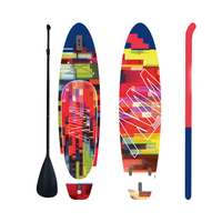 Ailema vente en gros surf sup gonflable stand up paddle board soft surf board fins