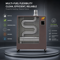 Pemanas Inframerah Diesel/Kerosin Portabel 220v 13kw untuk Dalam & Luar Ruangan dengan Sertifikasi CE, Tenang & Pemanasan Cepat