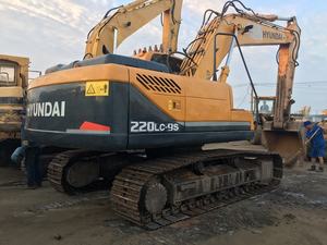 รถขุดไฮดรอลิกมือสองยี่ห้อฮุนได รุ่น 220lc 210 240 260 แบบตีนตะขาบ สำหรับขาย - Product Image 4