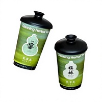 Gobelet en papier à double paroi avec fenêtre rotative, taille personnalisable de 4 oz à 24 oz, logo personnalisé OEM, gobelet à café jetable
