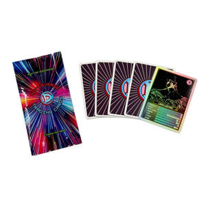 Fabricante Verificado, Paquetes de Cartas Coleccionables Personalizados, Cartas Holográficas con Efecto Arcoíris y Bolsa de Película de Aluminio - Product Image 4
