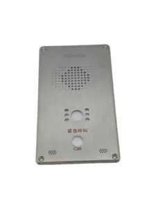Özelleştirilmiş IP ağ interkom acil sistemi VOIP mikrofon ve interkom terminali üreticisi