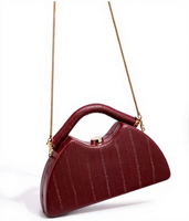 Nouveaux sacs à main pour femmes, sacs rigides à motif rayé, sacs messager personnalisés de couleurs unies, sacs à bandoulière et sacs traversins en gros d'usine