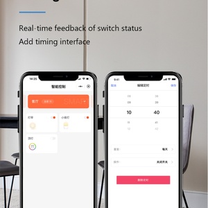 Interruptor de Luz de Pared con Panel de Vidrio Glomarket AG, Interruptor Eléctrico Inteligente Zigbee con Temporizador, Compatible con la Aplicación Smart Life, Control por Voz, Moderno - Product Image 6
