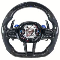Volant en fibre de carbone pour BMW CS M1 M2 M3 M4 M5 M6 M340i CSL GTS F82 F80 F87 F90 G80 G82 Toyota A90 Gr Supra Mk4 Mk5 G80