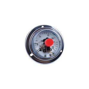 YNXC60ZT 25bar Exacte roestvrijstalen vloeistofgevulde axiale schokabsorberende drukmeter voor luchttesten - Product Image 2