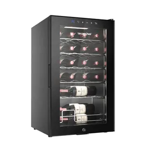 商用家用冰箱饮料展示24瓶葡萄酒冷却器冰箱