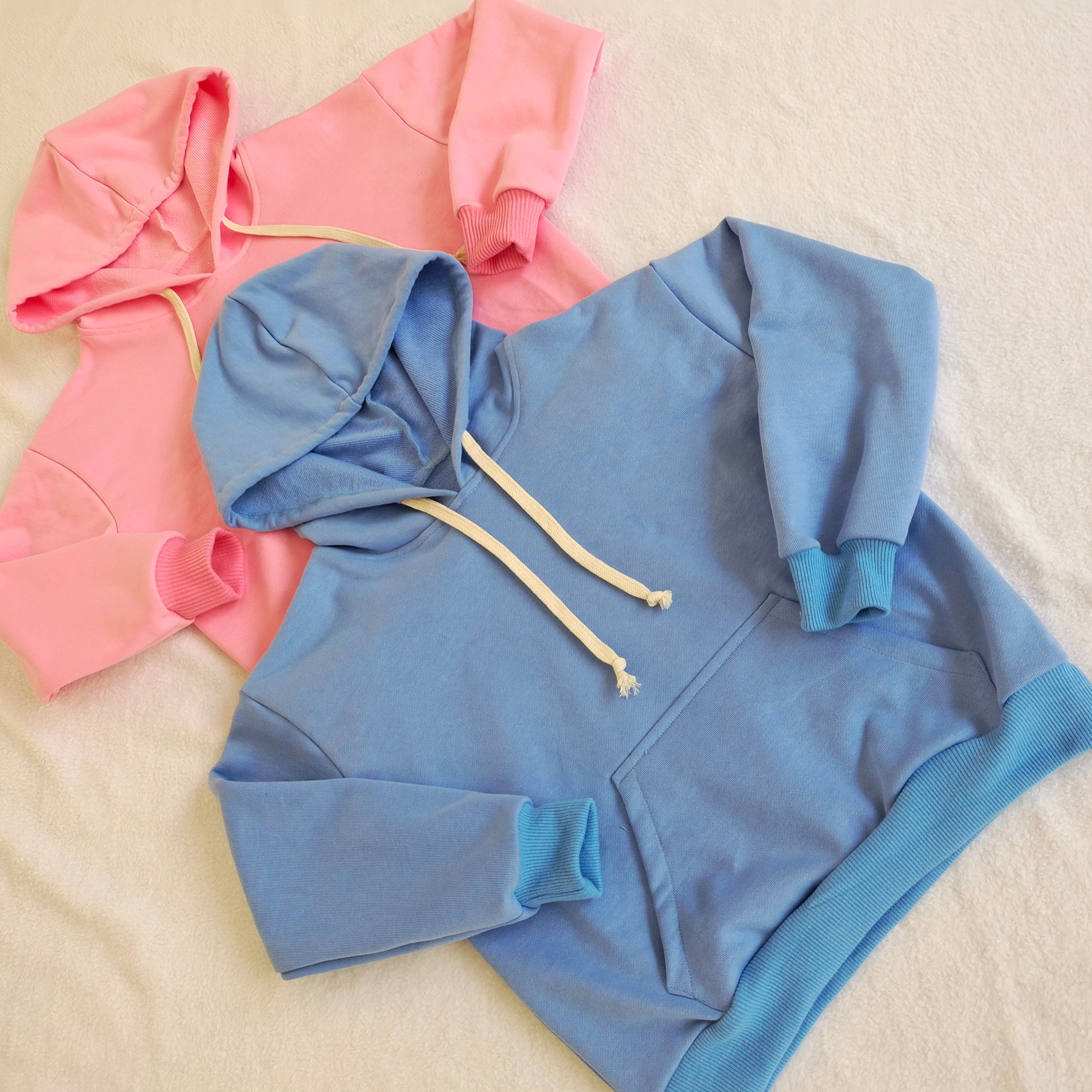 Зимняя флисовая Детская толстовка унисекс с капюшоном