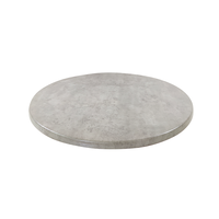 Table à manger en bois étanche de 60 cm au design antique simple, pour usage extérieur, mobilier de salle à manger d'hôtel, pour la maison, le bar, la salle de bain