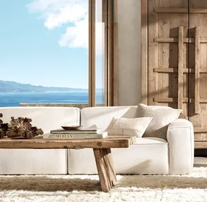 Sassanid OEM World divano modulare più venduto personalizzazione salotto soggiorno Set divano modulare in lino Comfort Como - Product Image 4