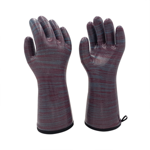 Cuisine en Silicone extrême Esd industriel haute température Nomex Pro cuisson Bbq résistant à la chaleur et au froid gants longs mitaine de four - Product Image 2