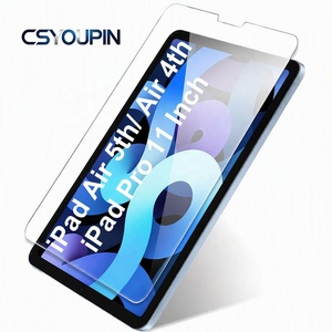 ฟิล์มกระจกนิรภัยสำหรับ <span class=keywords><strong>iPad</strong></span> <span class=keywords><strong>Air</strong></span> 5th/ <span class=keywords><strong>Air</strong></span> 4th/<span class=keywords><strong>iPad</strong></span> Pro 11 นิ้ว ความแข็ง 9H ใส ป้องกันรอยขีดข่วน ไม่มีฟองอากาศ - Product Image 1