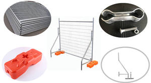 Panneaux de clôture temporaires de chantier standard australien type Heras - Product Image 6