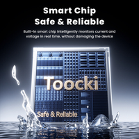 Câble de charge rapide USB-C Toocki Safe Reliable 100W avec puce intelligente, compatible avec de nombreux appareils, pour une utilisation en extérieur