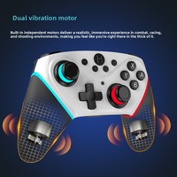Controlador de Juego con Cable y Giroscopio de 6 Ejes, Admite Programación Personalizada, Compatible con Switch