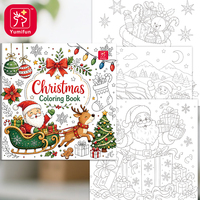 Livre de dessin de décompression de Noël, avec motifs de graffiti exquis, parfait pour les anniversaires et les cadeaux de Noël