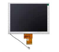 Pantalla LCD IPS XGA de 8.0 Pulgadas, 1024x768, Interfaz LVDS, 300 Cd/m², Pantalla GPS Portátil para Estaciones Terrestres y Equipos de Campo
