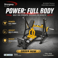 Alat Latihan Dayung Linear / T-Bar Row Chest Support (2 in 1) Komersial Hummer Strength Plate Loaded dengan Pipa Baja Heavy Duty 3mm dan Bersertifikasi CE