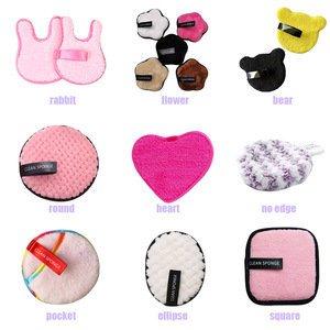 Washing Tools <strong>Towels</strong> <strong>Facial</strong> Wipes Reusable Balm Cleansing Face Cloth Makeup Remover Pads - Product Image 2