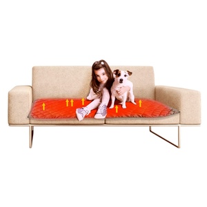 WiFi Bluetooth Controlled Heated Leather Pet Heating <b>Pad</b> Anti-Scratch & Anti-Bite Portable Lumbar Pillow & Seat <b>Cushion</b> - Product Image 5