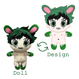 2025 personalizado 20cm muñeco de peluche personaje de Comisión KPOP Idol personalizado DIY creador Chibi Anime figura muñeca de algodón - Product Image 6