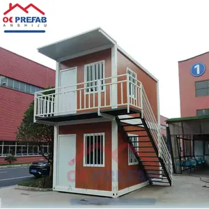 Bán Chạy Nhà Prefab Bằng Gỗ Di Động Iso 20ft 40ft Nhà Container Mô-đun Nhà Chứa Tiền Chế Nhỏ Gọn Có Thể Tháo Rời Tại Nhà Văn Phòng