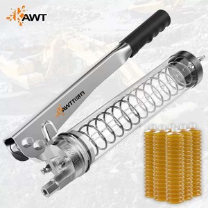 카비트 헤비 듀티 강화 PP 체인 더블 피스톤 600cc 60mm 파이프 직경 수동 그리스 건 오일 펌프 12개월 - Product Image 4