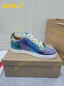 Zapatos Deportivos Casuales de Diseño de Lujo para Skateboarding, Unisex, Elegantes y Modernos, Estilo Slip-On para Bodas, Inspirados en Louboutins - Product Image 6