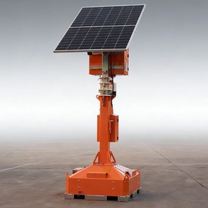 <b>Solar</b> Mobile Tower CCTV Power <b>System</b> 12V 24V Portable <b>Lighting</b> With Certification - Product Image 1