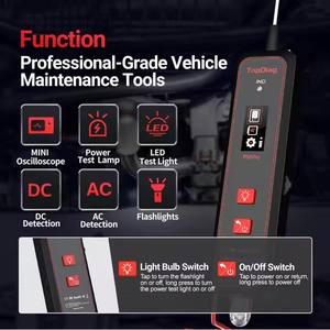 P50 PRO-Probador de circuito digital LCD para coche, medidor de voltaje, pluma automotriz <span class=keywords><strong>Universal</strong></span>, escáner de circuito de camión, sonda de alimentación - Product Image 3