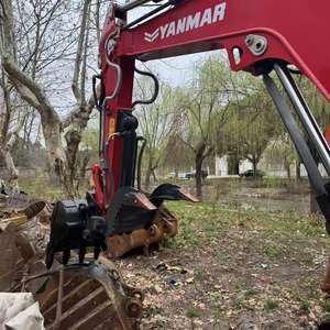 Mini-excavatrice de 3,5 tonnes d'occasion Yanmar Vio35 30 55, machine d'ingénierie d'occasion, conception originale, bon état, en vente. - Product Image 5