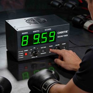 Chronomètre d'entraînement numérique classique professionnel CHEETIE CP20 pour la boxe, le Muay Thai, le MMA, le kickboxing et les arts martiaux - Product Image 1
