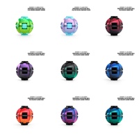 Version améliorée et toute nouvelle du jouet d'impression 3D : Gyroscope rotatif pour doigts et balle rotative, jouet éducatif imprimé en 3D