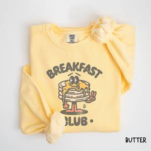 Sudadera Oversize Retro Gráfica Estética Bohemio Vintage Comfort Colors para Club de Desayuno OEM ODM Grunge Hippie - Product Image 2