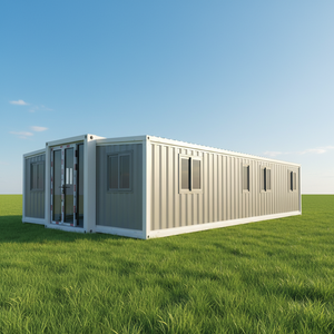 Casa Contenedor Expandible de 40 pies Lista <span class=keywords><strong>para</strong></span> Habitar, Casa Móvil de 2-3 Dormitorios <span class=keywords><strong>para</strong></span> Uso en Hoteles, Oficinas, Apartamentos y Escuelas, con 5 Años de Garantía - Product Image 1