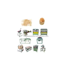 Factory Complete wooden ice cream sticks Wooden Tongue Depressor forming machine Making Plant production line